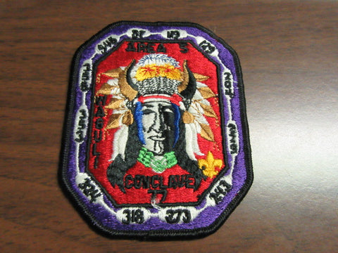 SE-5 1977 Conclave over sized Pocket Patch