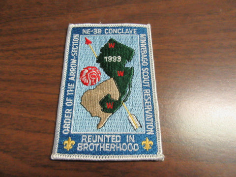 NE-3B 1993 Conclave Pocket Patch