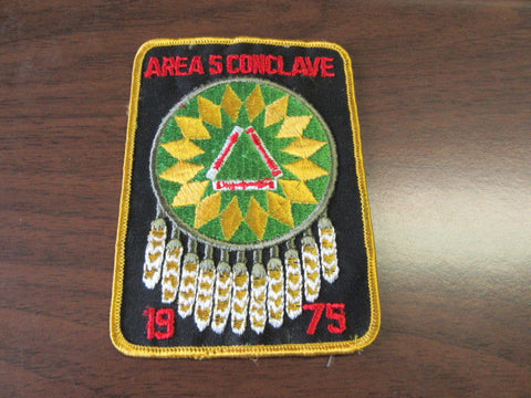 Area 5 Conclave 1975 Jacket Patch