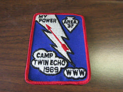 3-f 1969 Conclave pocket patch