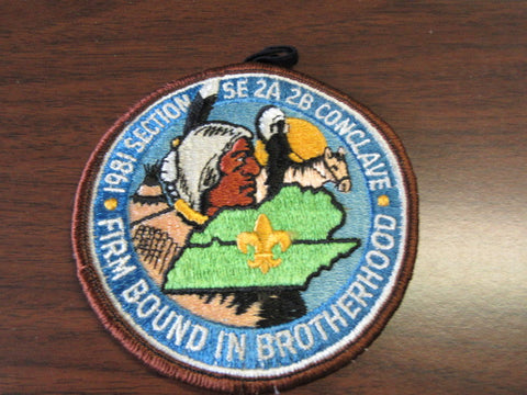 SE-2A 1981 Conclave Pocket Patch