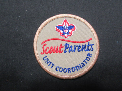 Scout Parents Unit Coordinator Patch