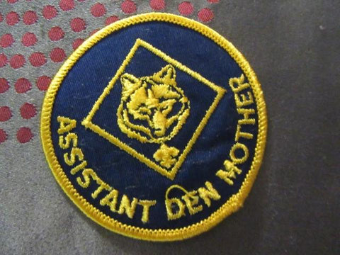 Assistant Den Mother 1970's Patch