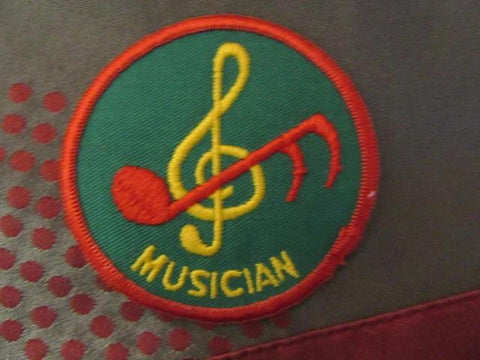 Musician Patch, 1972 Revision