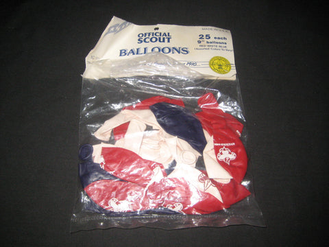Official Boy Scout Balloons, pack of 25
