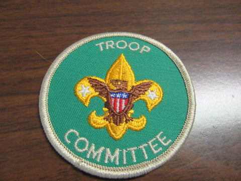 Troop Committee Patch, 1972 Revision