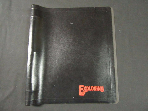 Exploring Program Leather like 3 Ring Binder