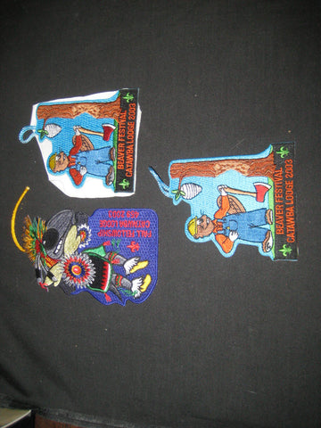 Catawba 459 2003 Event Patches & Patch Sticker