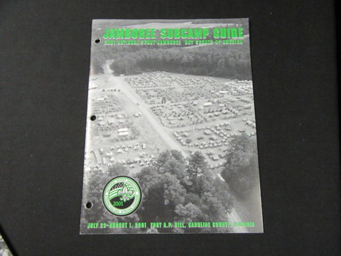2001 National Jamboree Subcamp Guide