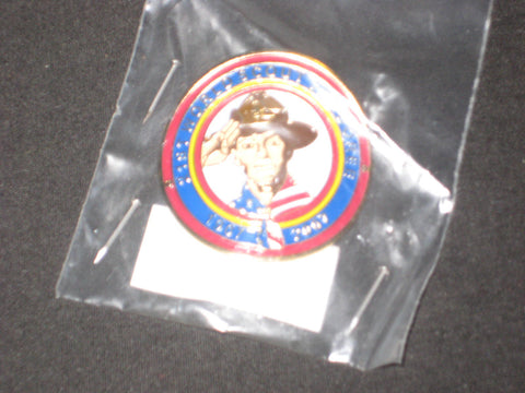 2007 World Jamboree US Contingent Hiking Stick Medallion
