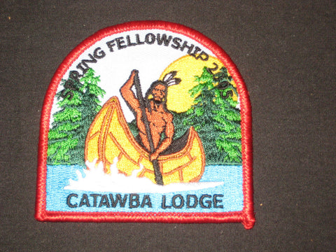 Catawba 459 2005 Spring Fellowship Patch eX2005-1