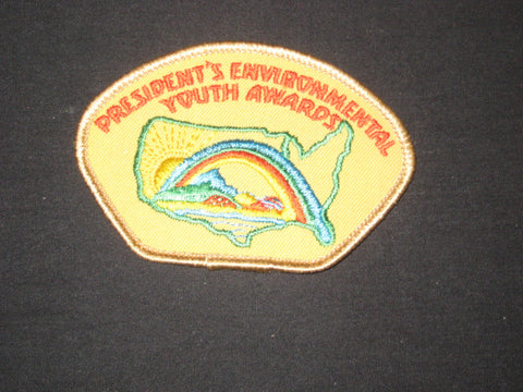 President's Environmental Youth Awards, tan bkgd