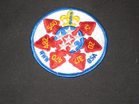 NE-6 Section Patch Lodges 12, 20, 317, 470, 482 & 540