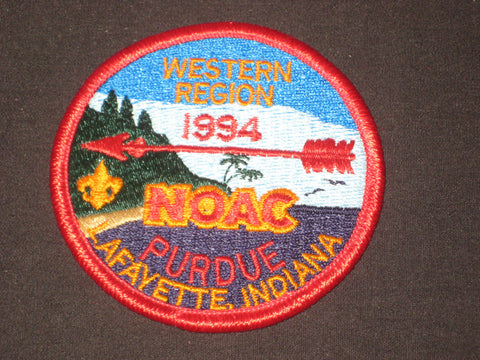 1994 NOAC Western Region Pocket Patch