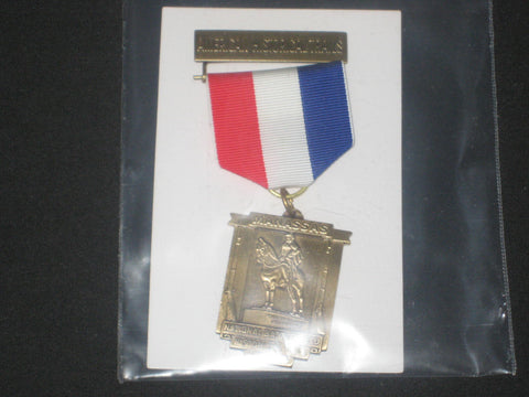 Manassas Historical Trail Medal  red, white & blue  Ribbon
