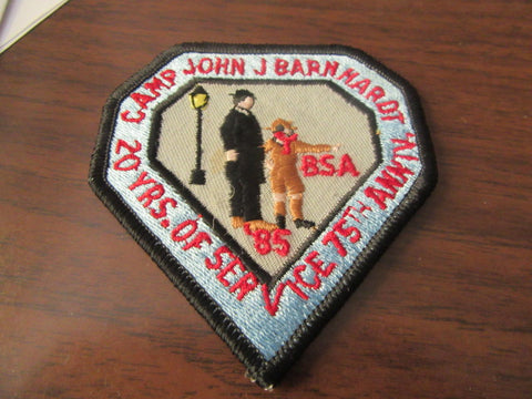 Camp John J. Barnhardt 1985 Pocket Patch