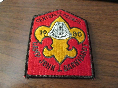 Camp John J. Barnhardt 1980 Pocket Patch