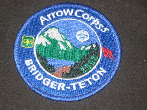 Arrow Corps5 Bridger-Teton 2008 Pocket Patch