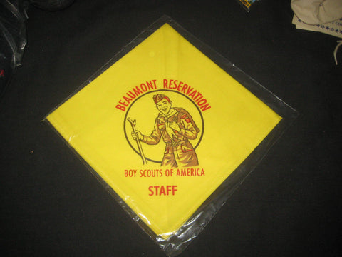 Beaumont Reservation Yellow Staff Neckerchief