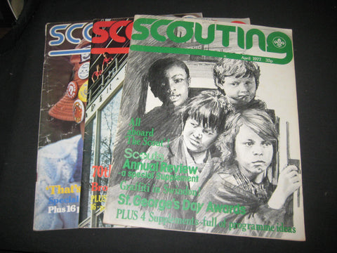 Scouting, From Great Britain 3 Issues