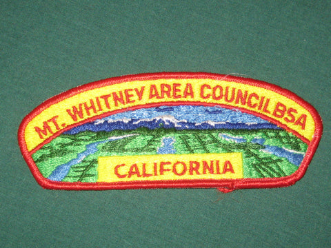 Mt. Whitney Area Council s2 CSP    YB5