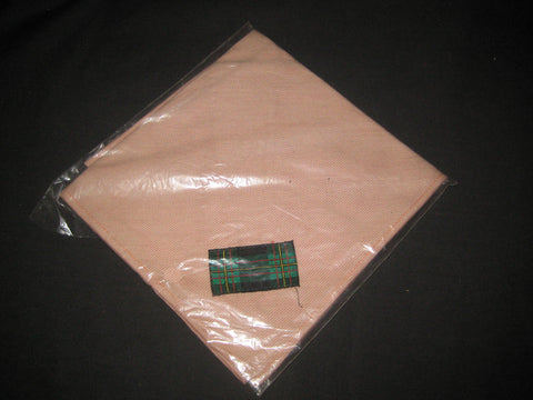 Wood Badge Plaid Neckerchief, light tan