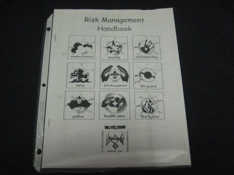 2003 World Jamboree Risk Management Handbook