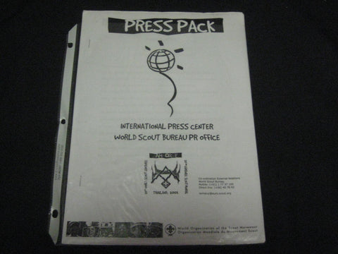 2003 World Jamboree Press Pack