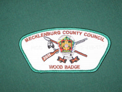Mecklenburg County Council 2011 Woodbadge CSP-the carolina trader