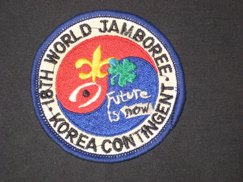 1995 World Jamboree Korea Contingent Patch