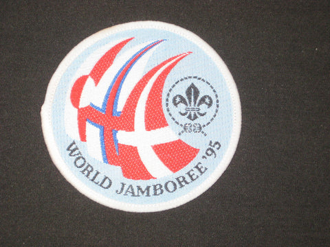 1995 World Jamboree Danish Patch