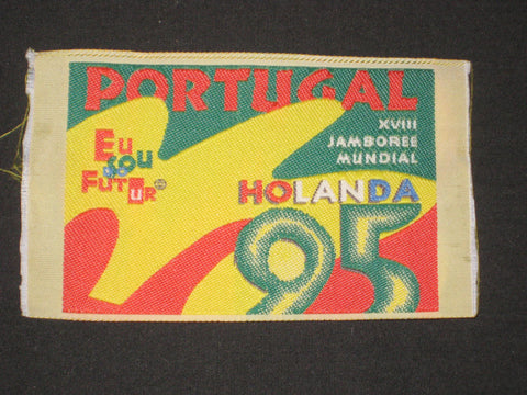 1995 World Jamboree Portugal Contingent Patch