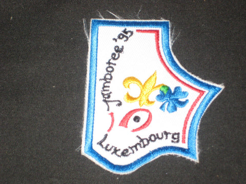 1995 World Jamboree Luxembourg Patch