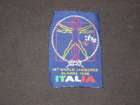 1995 World Jamboree Italy Contingent Patch