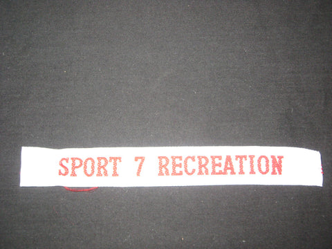 1995 World Jamboree Sport 7 Recreation Strip