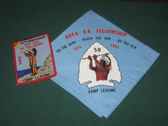 Area 6A 1965 Fellowship Patch & Neckerchief-the carolina trader