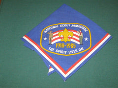 1985 National Jamboree Neckerchief-the carolina trader