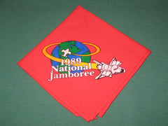 1989 National Jamboree Neckerchief-the carolina trader