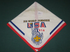 1971 World Jamboree U.S. Contingent Neckerchief-the carolina trader