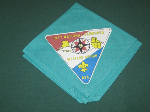 1977 National Jamboree Western Region Neckerchief