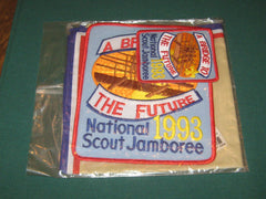 1993 National Jamboree Neckerchief, Pocket and Jacket Patches-the carolina trader