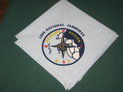 1989 National Jamboree Western Region Neckerchief-the carolina trader