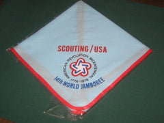 1975 World Jamboree U.S. Contingent Neckerchief-the carolina trader