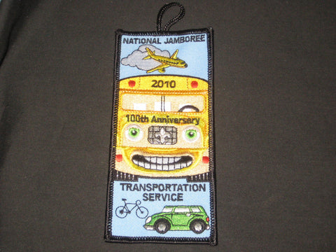 2010 National Jamboree Transportation Service Patch