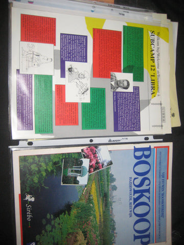 1995 World Jamboree Lot Of Paper Items