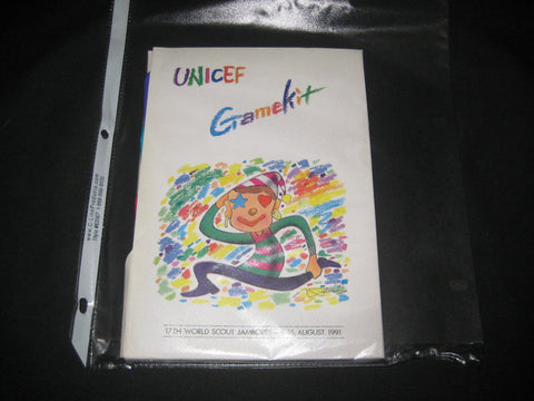 1991 World Jamboree Unicef Gamekit