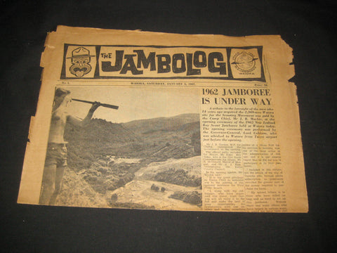 The Jambolog issue #1, New Zealand National Jamboree 1962