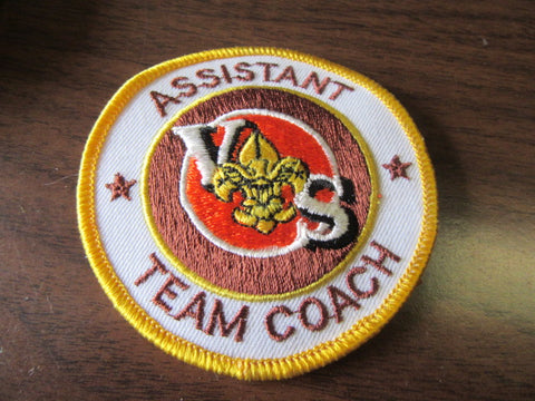 Assistant Team Coach, Varsity Scouting Position Patch
