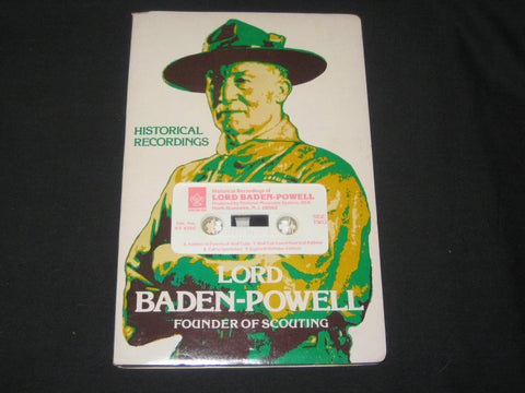 Lord Baden-Powell Historical Recordings Cassette Tape
