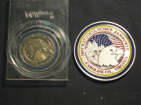 2005 National Jamboree 2 Scout Coins
